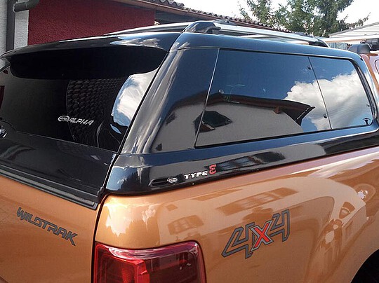 Hardtop für Ford Ranger Extra Kabine